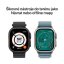 Apple Watch Ultra 3 49mm přírodní titan s světle modrým alpským tahem L