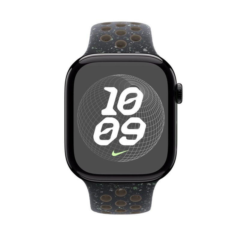 Apple Watch 46mm Midnight Sky sportovní řemínek Nike - M/L