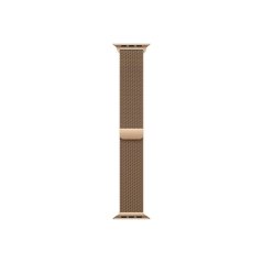 Apple Watch 46mm Zlatý milánský tah - S/M