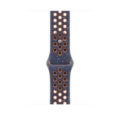 Apple Watch 46mm Blue Flame sportovní řemínek Nike - S/M