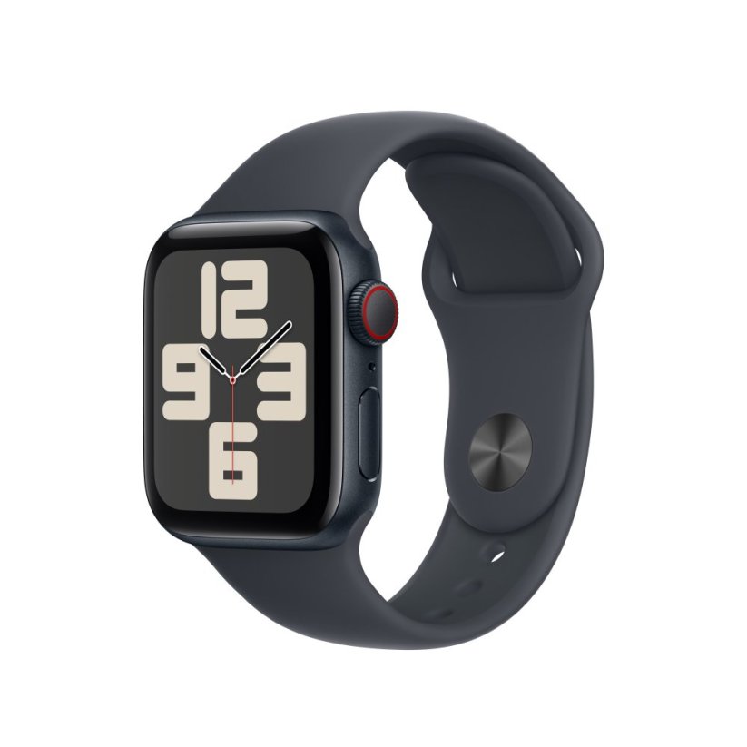 Apple Watch 40mm Černý sportovní řemínek - M/L