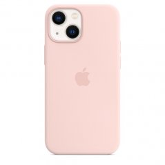 Křídově růžový silikonový kryt s MagSafe pro iPhone 13 mini