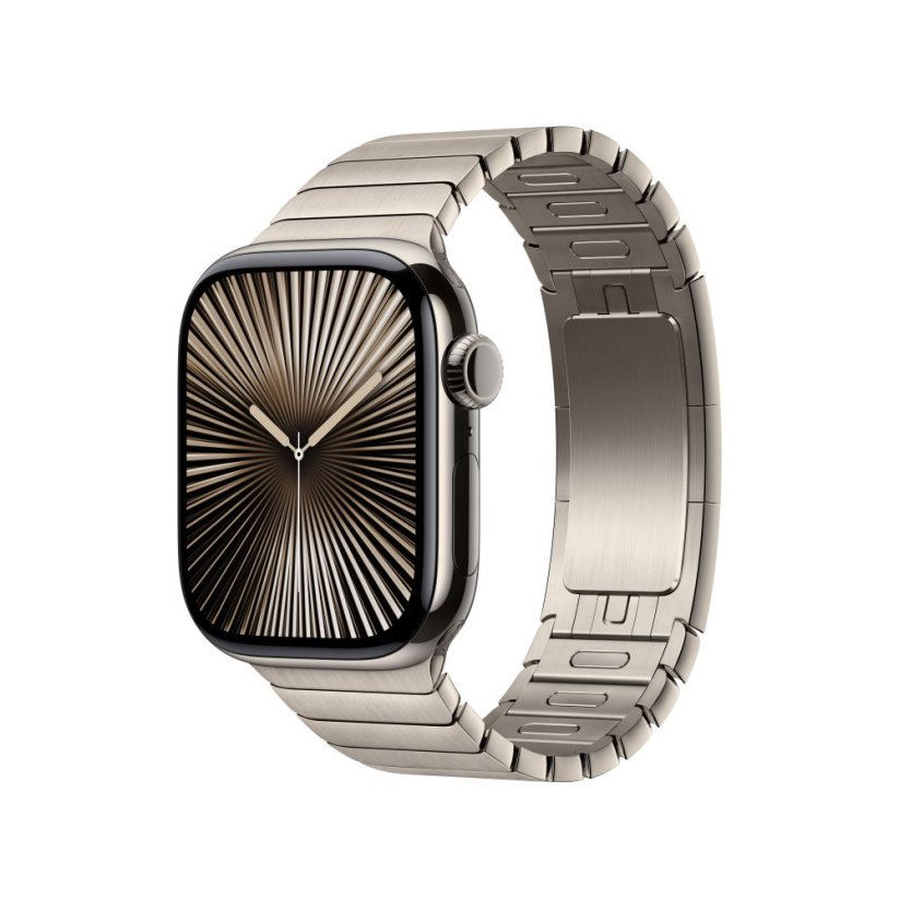 Apple Watch 42mm přírodní článkový tah