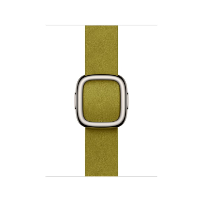 Apple Watch 42mm zelenožlutý řemínek s moderní přezkou - Medium