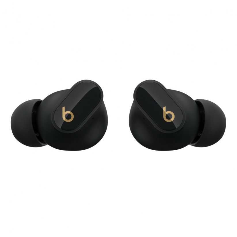 Beats Studio Buds + úplně bezdrátová sluchátka s potlačováním hluku – černá/zlatá