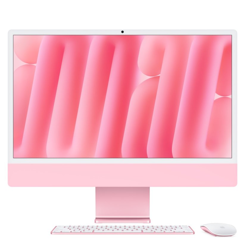 iMac 24" 4.5K Ret M4 10CPU/10GPU/24G RAM/512 SSD - růžový