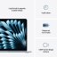 Apple MacBook Air 13"/M4/13,6"/2560x1664/24GB/512GB SSD/M4/Sequoia/Sky Blue/1R