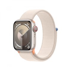 Apple Watch Series 9 Cellular 41mm Hvězdně bílý hliník s hvězdně bílým provlékacím řemínkem