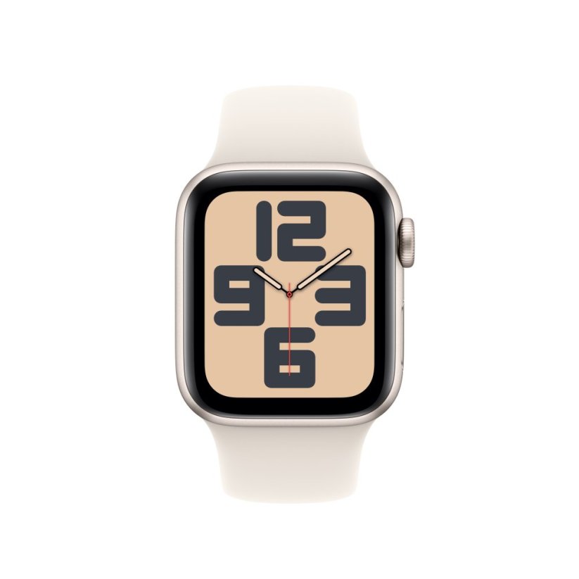 Apple Watch 40mm Hvězdně bílý sportovní řemínek - S/M