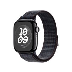 Apple Watch 42mm černo-modrý provlékací sportovní řemínek Nike