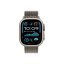 Apple Watch 49mm milánský tah z přírodního titanu - S