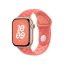 Apple Watch 42mm žhavě oranžový sportovní řemínek Nike - S/M