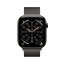 Apple Watch Series 11 Cellular 46mm šedý titan se šedým milánským tahem S/M