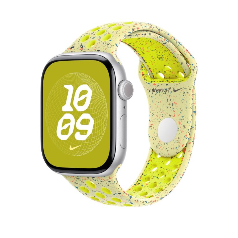 Apple Watch 46mm Volt Splash sportovní řemínek Nike - M/L