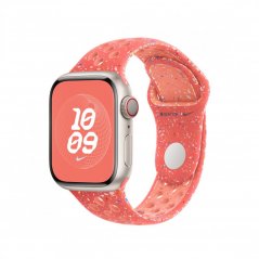 Apple Watch 41mm Žhavě oranžový sportovní řemínek Nike – M/L