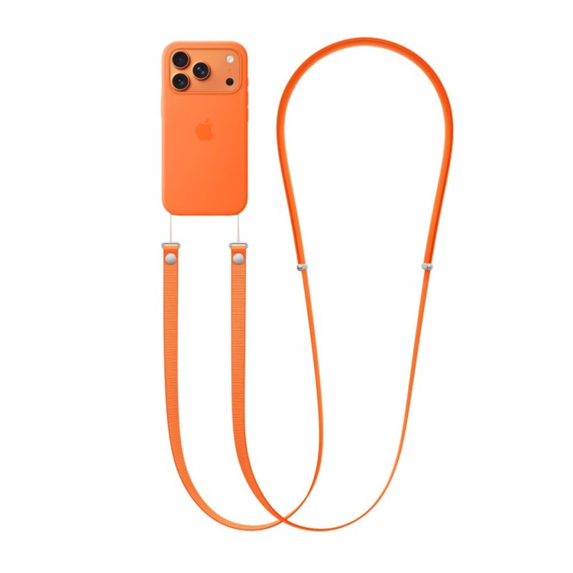Apple Crossbody Strap - Orange