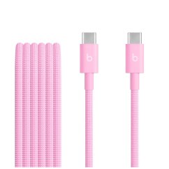 Beats USB-C / USB-C Woven Cable (1.5m)- Power Pink