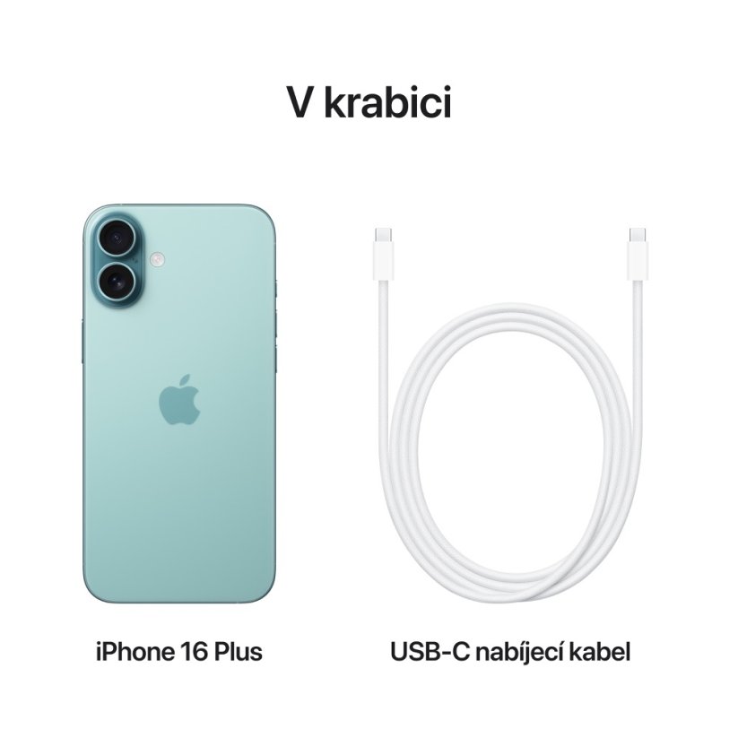 iPhone 16 Plus 128GB modrozelený