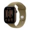 Apple Watch Series 12 GPS + Cellular 46mm tmavě bronzový hliník s olivovým sportovním řemínkem M/L / SK
