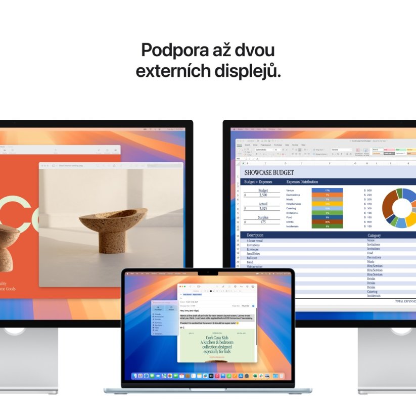 MacBook Air 13″ M4 10C CPU/8C GPU/16G/256 - Blankytně modrý