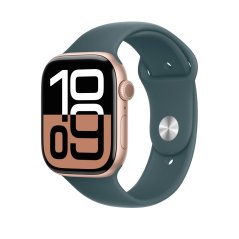 Apple Watch 46mm Jezerně zelený sportovní řemínek - S/M