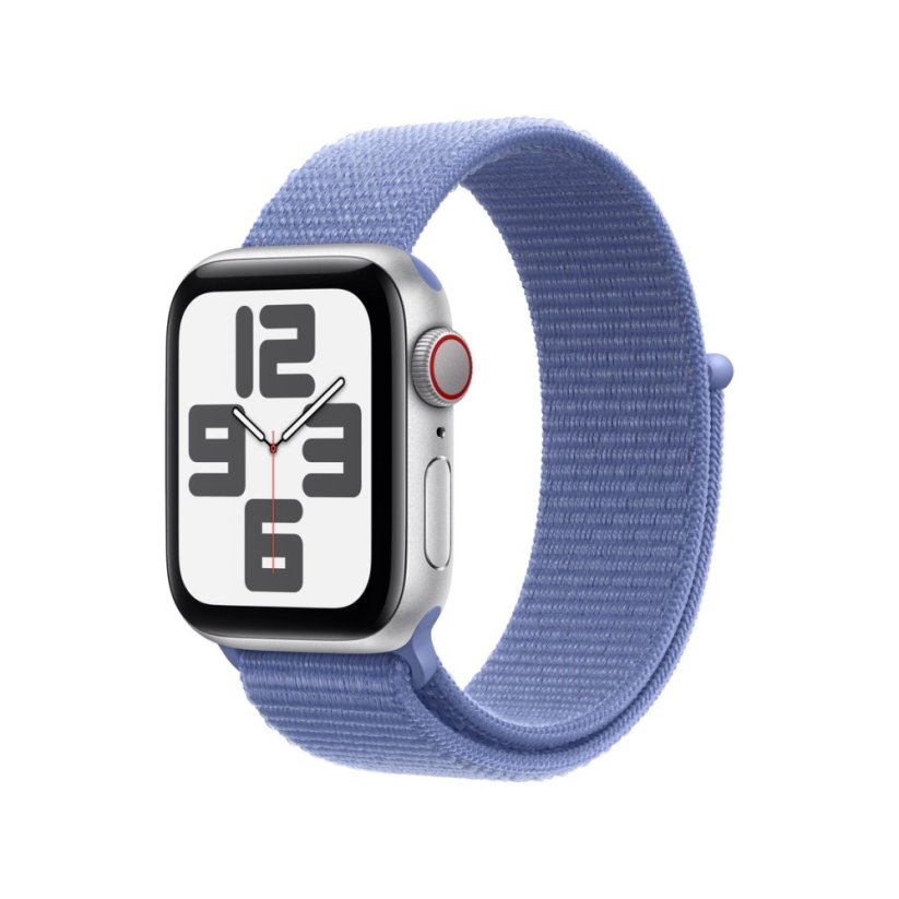 Apple Watch 46mm barvínkově fialový provlékací sportovní řemínek