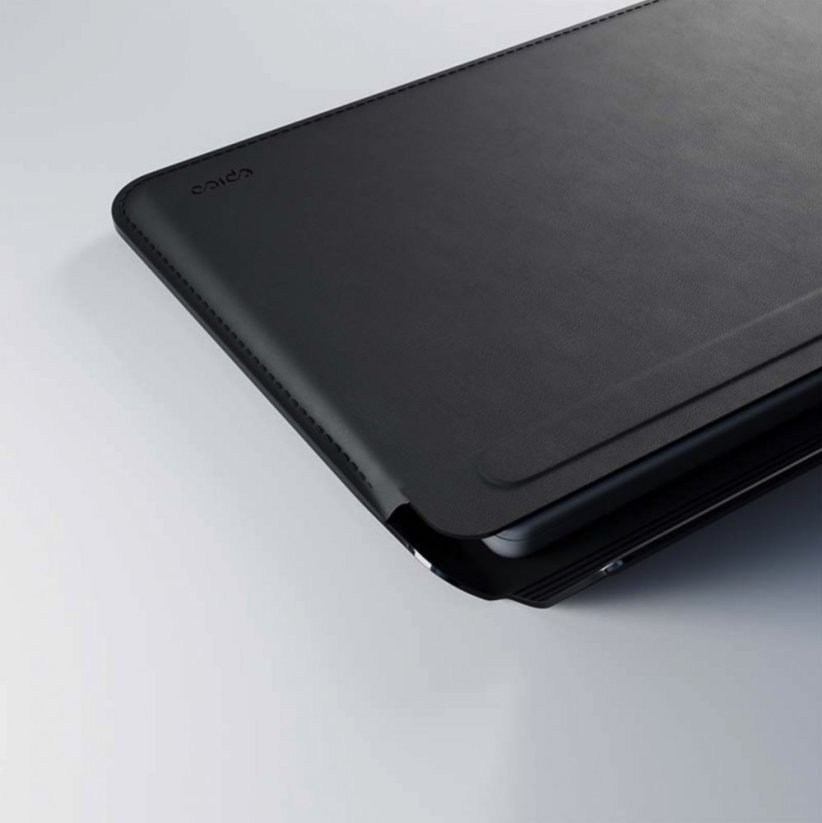 Epico Leather Sleeve kožený obal pro Apple MacBook Air/Pro 13" - černý