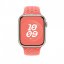 Apple Watch 45mm Žhavě oranžový sportovní řemínek Nike – M/L