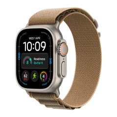 Apple Watch Ultra 4 49mm přírodní titan s pouštním alpským tahem S / SK