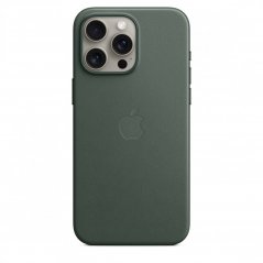 Apple Kryt z tkaniny FineWoven s MagSafe na iPhone 15 Pro Max – listově zelený
