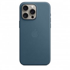 Apple Kryt z tkaniny FineWoven s MagSafe na iPhone 15 Pro Max – tichomořsky modrý