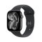 Apple Watch Series 11 42mm černý hliník s černým sportovním řemínkem S/M
