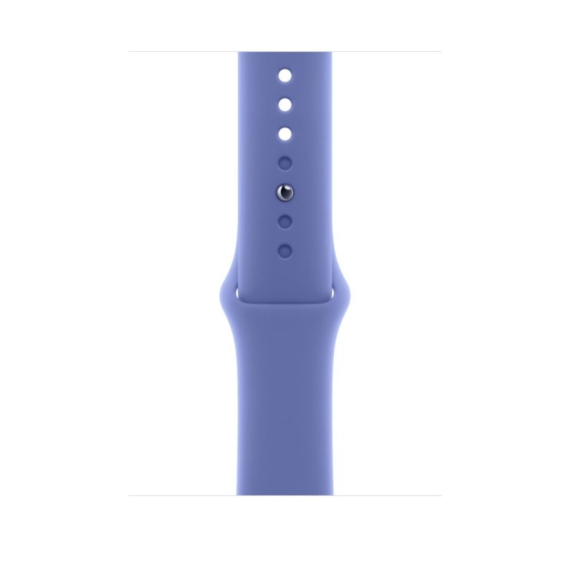 Apple Watch 46mm barvínkově fialový sportovní řemínek – S/M