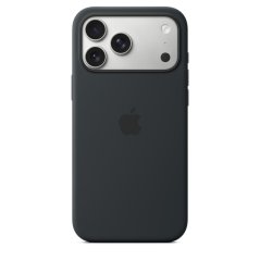 iPhone 17 Pro Max Silicone Case with MS – Black