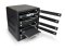 PORT CONNECT CHARGING CABINET 10 UNITS individual door lock, černý