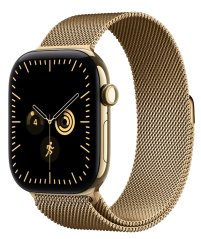 Apple 46mm milánský tah - zářivě zlatý M/L