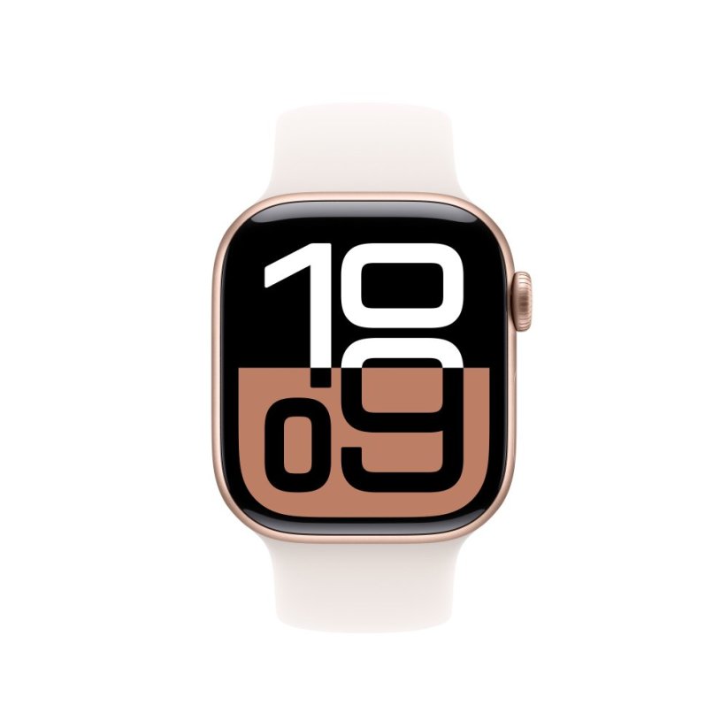 Apple Watch 42mm Světle ruměný sportovní řemínek - S/M
