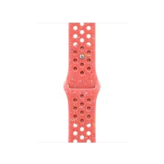 Apple Watch 42mm žhavě oranžový sportovní řemínek Nike - S/M