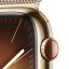 Apple Watch Series 9 Cellular 45mm Zlatý nerez se zlatým milánským tahem