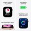 Apple Watch Series 11 Cellular 46mm stříbrný hliník s mlžně fialovým sportovním řemínkem M/L