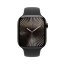 Apple Watch Series 10 42mm Cellular břidlicově šedý titan s černým sportovním řemínkem S/M
