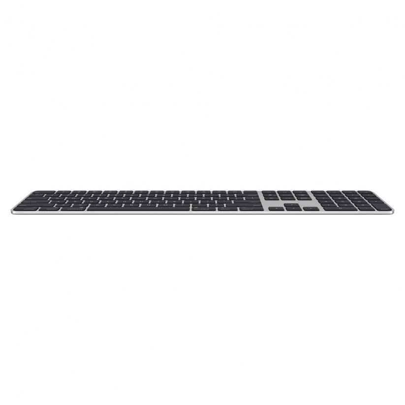 Apple Magic Keyboard s Touch ID a číselnou klávesnicí pro Macy s čipem Apple – anglický (USA) – černé klávesy