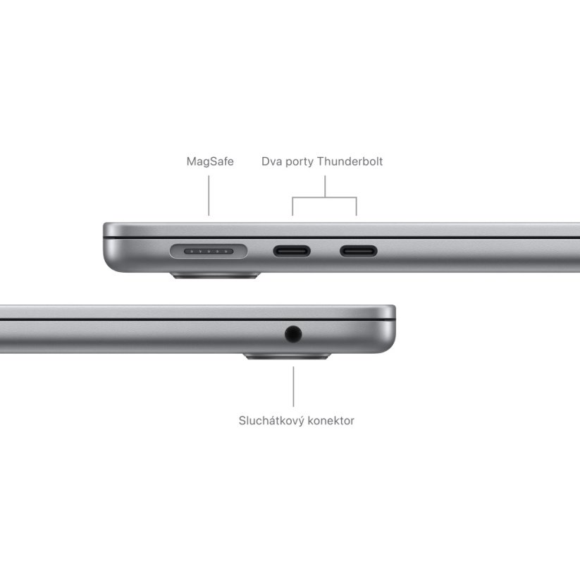 MacBook Air 13'' M3 8C CPU/10C GPU/24G/512/CZ/SPG