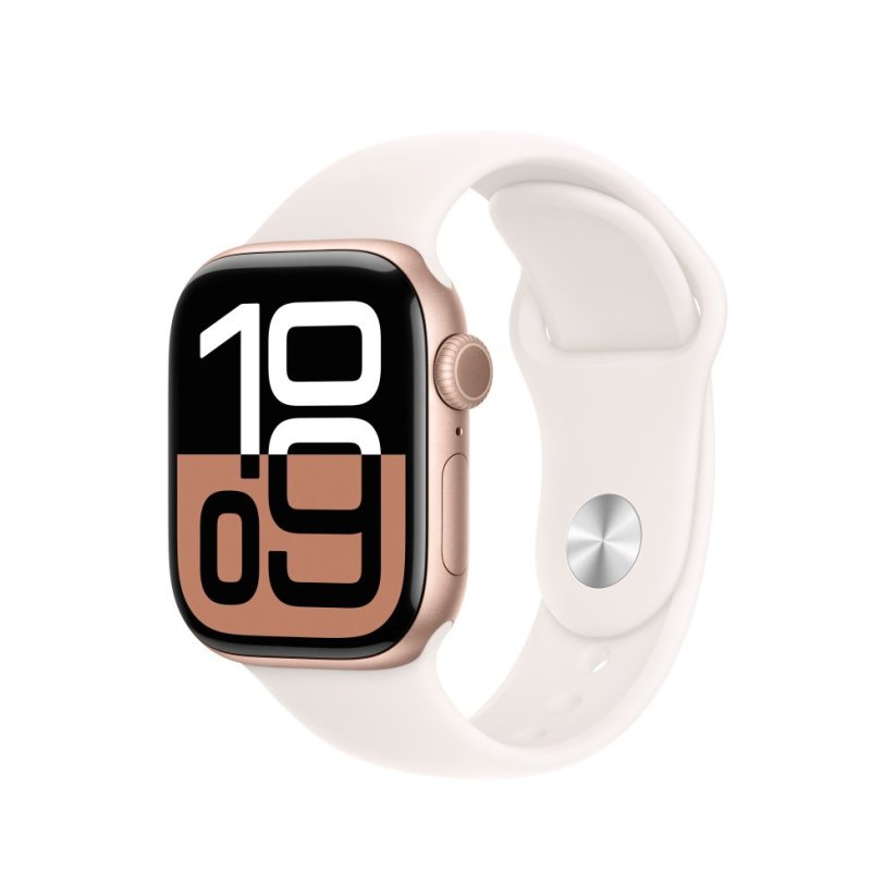 Apple Watch 42mm Světle ruměný sportovní řemínek - S/M