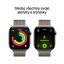 Apple Watch Series 11 Cellular 46mm přírodní titan s přírodním milánským tahem M/L