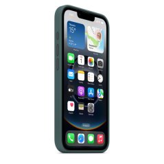 Apple Silikonový kryt na iPhone 16e jezerně zelený