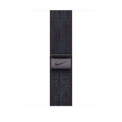 Apple Watch 46mm černo-modrý provlékací sportovní řemínek Nike