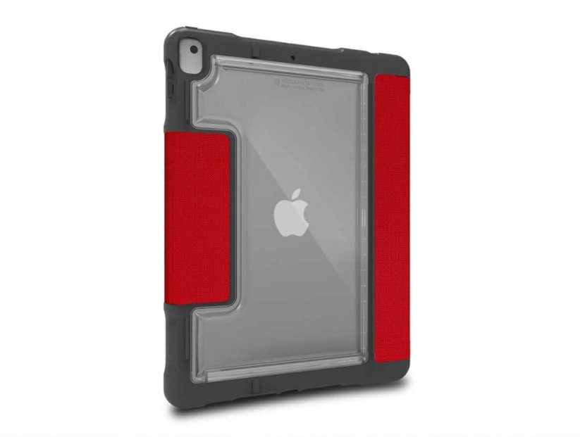 STM Dux Plus Duo - pouzdro na iPad 10,2″ (7., 8., 9. generace) - červené