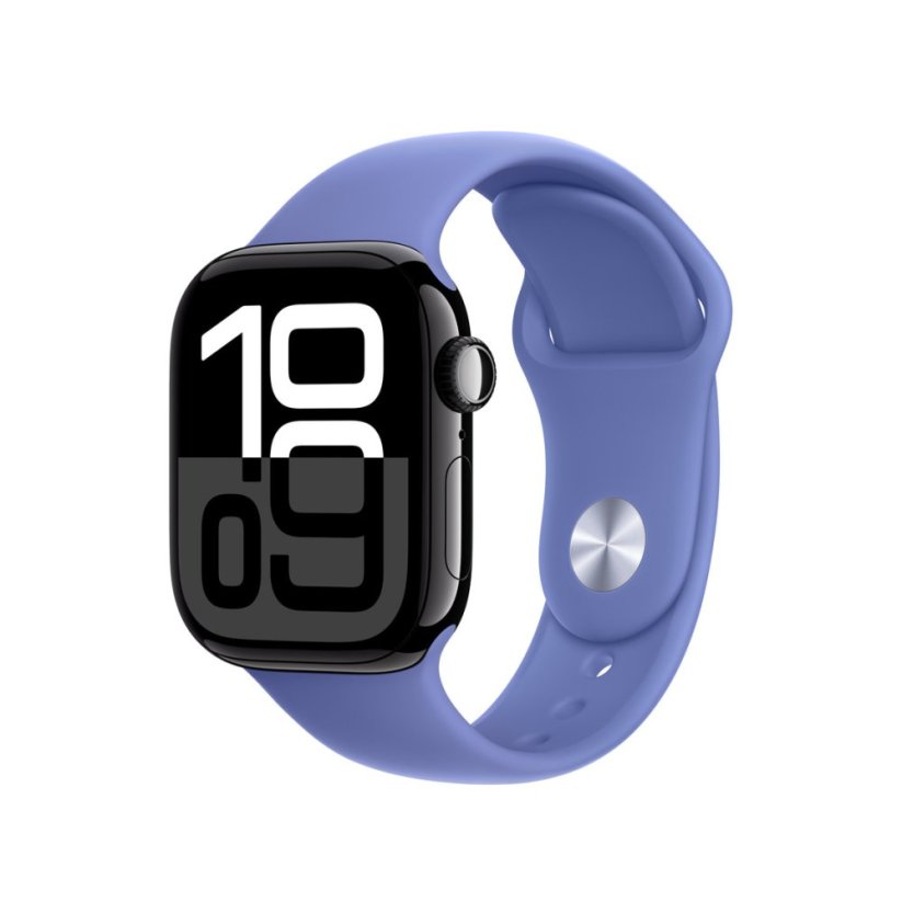 Apple Watch 42mm barvínkově fialový sportovní řemínek – M/L