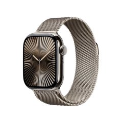 Apple Watch 42mm milánský tah z přírodního titanu